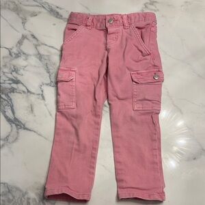 NWOT Cat & Jack Pink Cargo Pants 4T